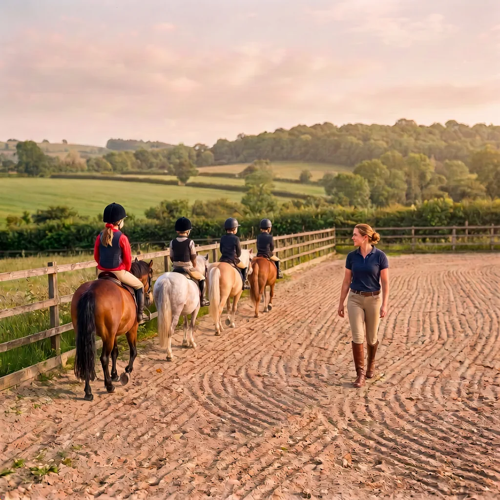 Cours de poney à Val d'Issoire, Haute-Vienne